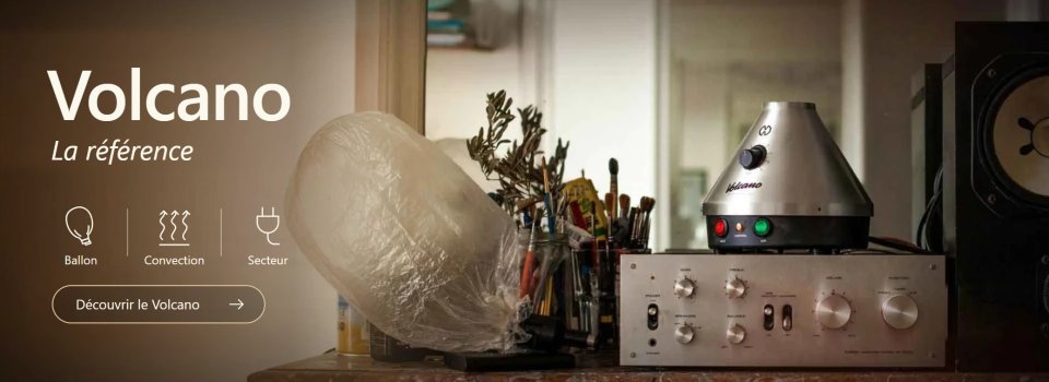 Volcano : ballon, convection et alimentation secteur. Découvrir le Volcano.
